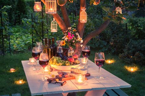 Outdoor Candlelight Dinner Ideas Outdoor Lighting Ideas