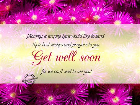 Get Well Soon Wishes For Mother Pictures Images