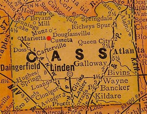 Cusseta Texas Cass County