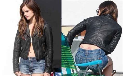 Emma Watson Exibe Barriga E Tatuagem Nos Sets Celebs Ig
