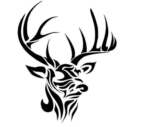 15 Tribal Deer Tattoo Designs And Ideas Petpress
