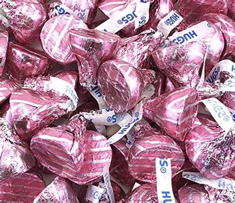 Hersheys Pink Hugs Kisses Candy Milk Chocolate With Cre