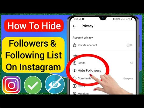 How To Hide Instagram Following Followers List 2023 New Update