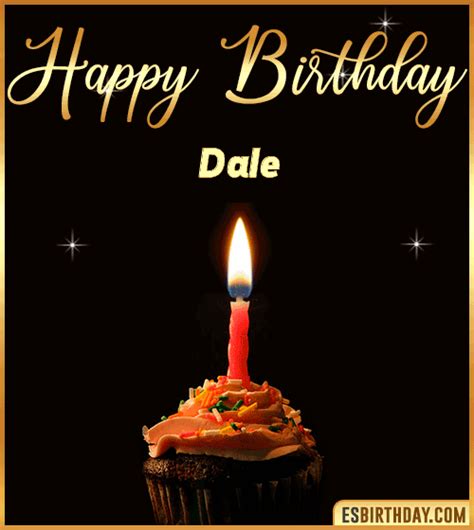 Happy Birthday Dale  🎂 Images Animated Wishes【28 S】