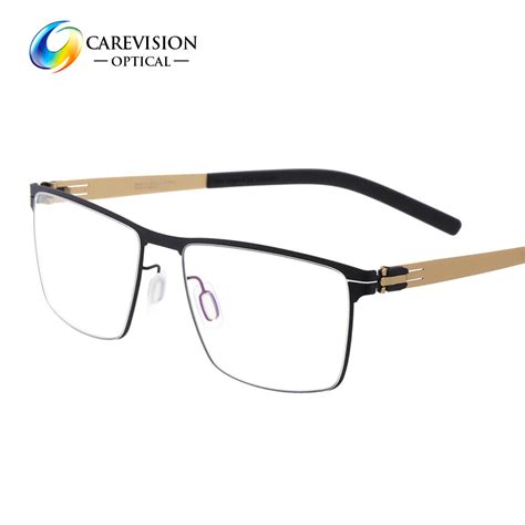 Mens Ultra Light Screwless Eyeglasses Frames Full Rim Optical Eyewear Glasses Ebay