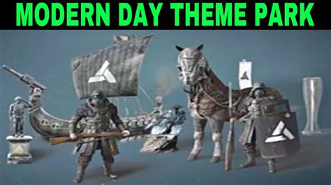 Assassins Creed Valhalla Modern Day Theme Pack Showcase Youtube