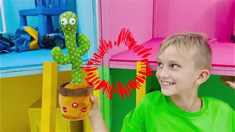 Vlad And Niki Four Colors Playhouse Challenge Youtube