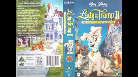 Lady And The Tramp 2 Scamps Adventure 2001 Uk Vhs