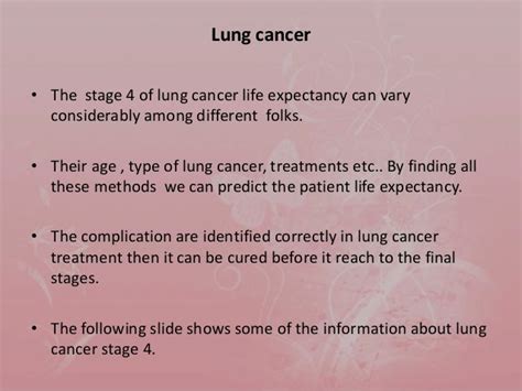 Is Lung Cancer Curable In Early Stages Curable Expectancy