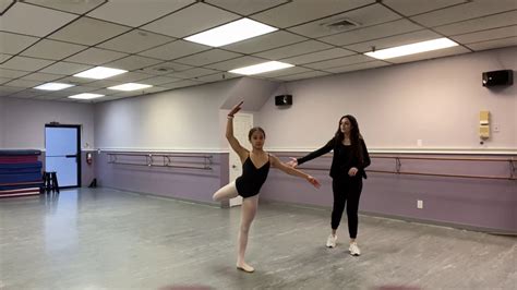 Intermediate Ballet Center Youtube