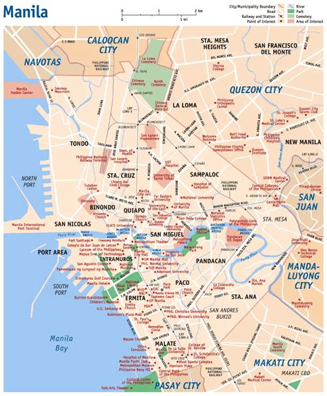 Manila City Map