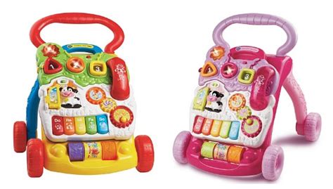 This baby walker is the ideal solution for parents who need to look after their baby while taking care of their own work. VTech First Steps Baby Walker £15 @ Asda George
