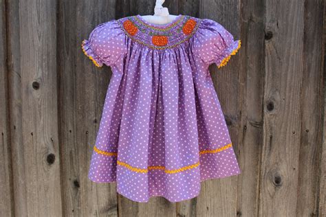 Be Inspired Smocked Auctions Blog Pumpkin Dress Smocking