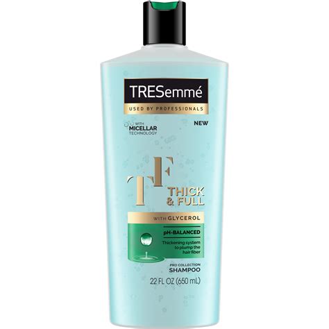 Sort and filter overlay, beginning of the content. Thick & Full Volumizing Shampoo for Fine Hair | TRESemmé ...