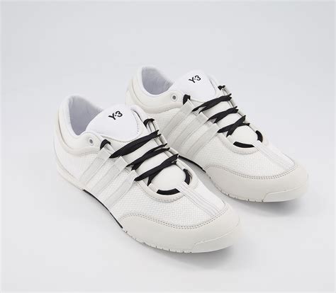 Adidas Y3 Y 3 Boxing Trainers White Black His Trainers