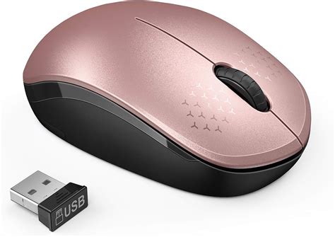 Wireless Mouse 24g Noiseless Mouse With Usb Receiver
