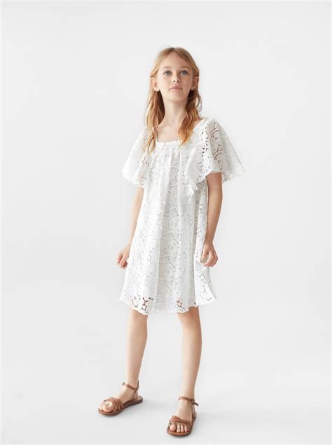 Zara Kids Lace Dress Moda Para Niñas Ropa Infantil Para Niña