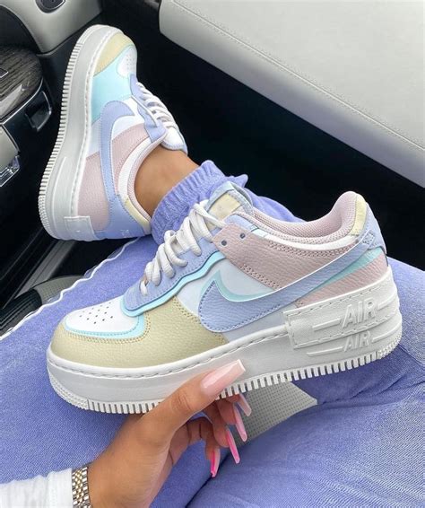 Taking on various shades of green throughout the the unique details of this air force 1 are still present, including double swooshes, the double layered midsole, eyestay, and heel tabs. Wethenew on Instagram: "Pastel shades ...
