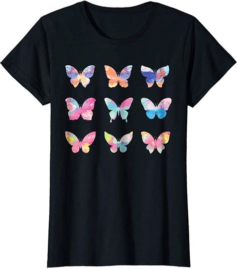 Butterflies Tshirt Butterflies Shirt For Women And Girls In 2020