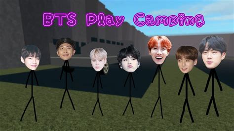 Bts Play Roblox Camping Youtube