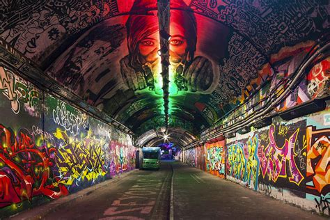 Londons Famous Graffiti Tunnel To Become A Focal Point Of A