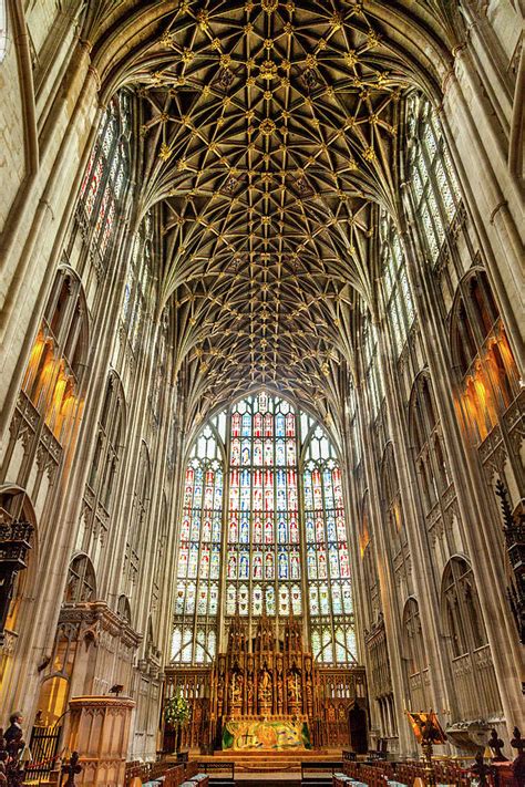 Gloucester Cathedral Interior Photograph By W Chris Fooshee Fine Art