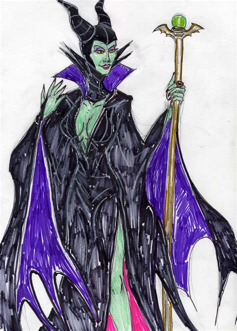 Maleficent By Theaven On Deviantart