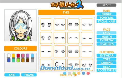 Anime Face Maker 20 Cách Tạo Chibi đơn Giản Với Mẫu Có Sẵn