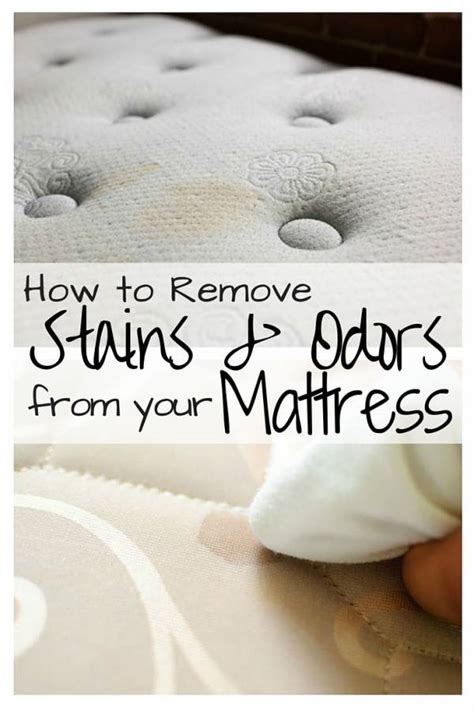 Remove foul odors and sweat stains on a mattress by adding essentials oils. How to Remove Stains and Odors from your Mattress - The ...