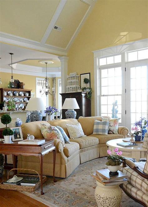 57 Gorgeous French Country Living Room Decor Ideas French Country