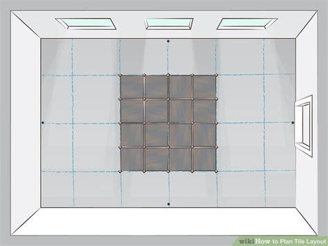 How To Plan Tile Layout 14 Steps With Pictures Wikihow