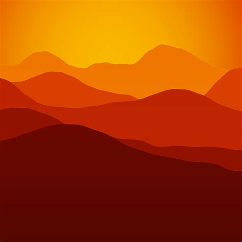 Landscape Mountains Silhouette · Free Vector Graphic On Pixabay