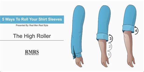 How To Roll Up Sleeves 5 Shirt Sleeve Folding Methods For Men In 2021