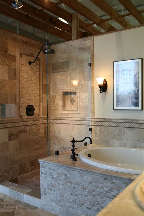 White bathtub shower combos bathtubs the home depot. 17 Best images about Tile on Pinterest | Pebble tile ...