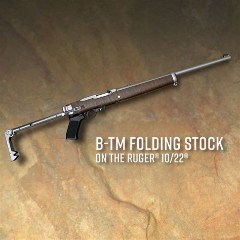 Ruger 1022 B Tm Folding Stock By Samson Centerfire Reserve