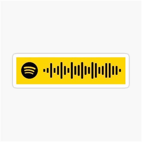 Spotify Scan Stickers Redbubble Logo Ig Rumours Album Trending