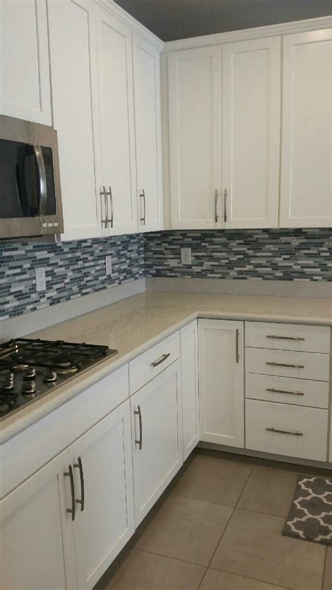 At wholesale cabinet center our goal is your satisfaction from start to finish of your kitchen project. Counter top & back splash installation (With images ...