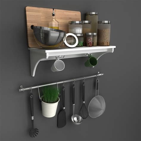 Ikea us and our digital partners use cookies on this site. IKEAkitchenware IKEA kitchen accessories 3D Model in ...
