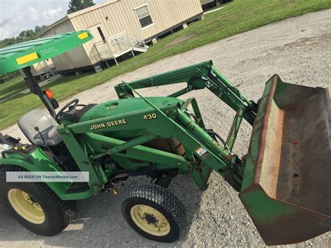 2003 John Deere 4310 4x4 Tractor W Loader And 60 Mower 500hrs