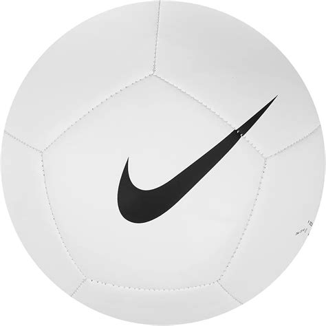 Nike Pitch Team Football Training Unisex White Black Soccer Balls Size