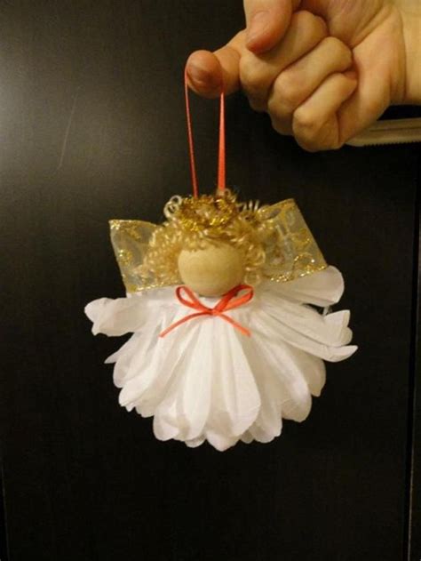 63 Easy Diy Angel Christmas Ornaments Crafts Ideas Craft And Home
