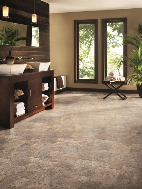 Vinyl Sheet Flooring From Empire Today Allows You To Get A Real Stone