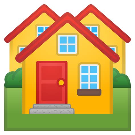 Houses Clipart Emoji Houses Emoji Transparent Free For Download On