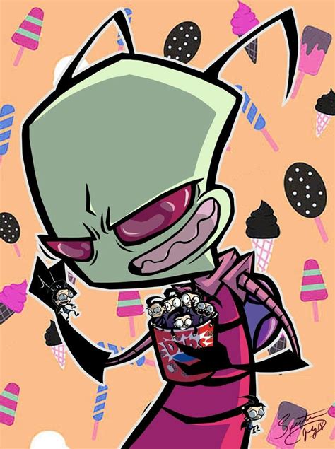Pin By ˗ˏˋ 🍓 ´ˎ˗ On Invasor Zim Invader Zim Characters Invader Zim Cartoon Movie Characters