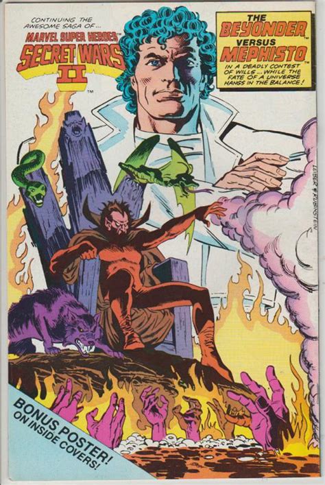 The Amazing Spiderman Beyonder Vs Mephisto Bagged And Boarded Comic Books Copper