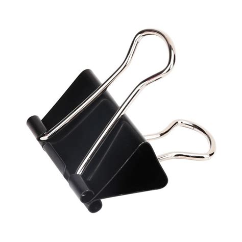 Extra Large Binder Clips Inch Pack Big Paper Clamps For Office Supplies Black In Clips