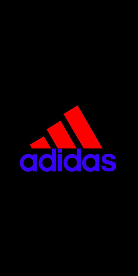 Blue Adidas Logo