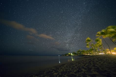 Starry Night At The Waikoloa Beach Hawaii Island Hawaii Flickr