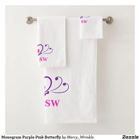 Buy the best and latest diy butterfly bath on banggood.com offer the quality diy butterfly bath on sale with worldwide free shipping. Monogram Purple Pink Butterfly Bath Towel Set | Zazzle.com ...