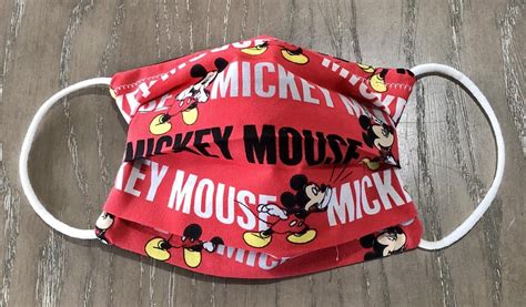 Mickey Or Minnie Mouse Face Mask Disney Face Masks For Adults